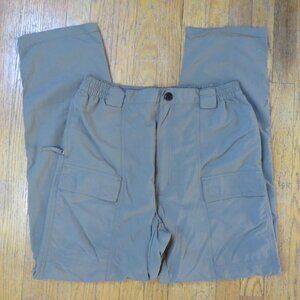 Men's Beige Zipper Convertible Pants size Medium/32